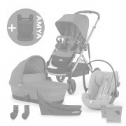Gazelle 4in1 All Weather +AMYA - Moss Green/Moon Black